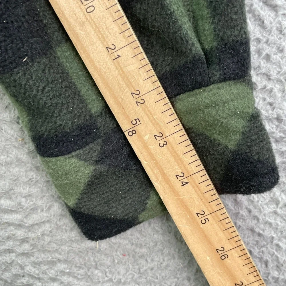 Legendary Whitetails Fleece Shirt Mens Large Green Buffalo Plaid‎ Western Logger